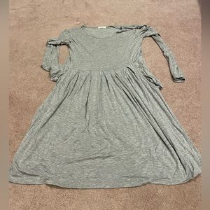 12pm by Mon Ami Knit Grey Dress